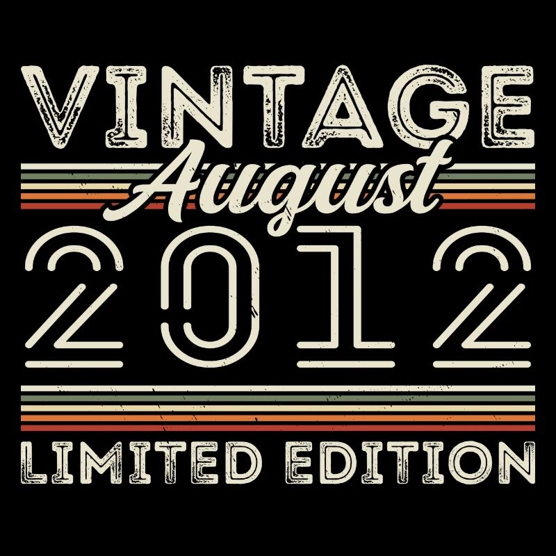 August 2012 Legend since August 2012 Vintage 2012