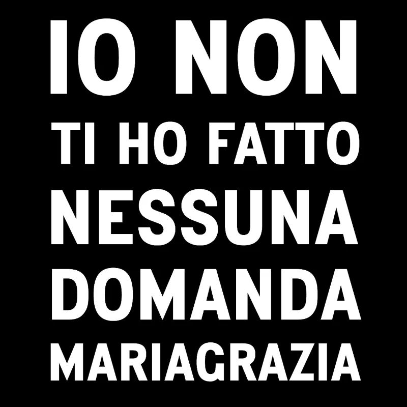 Mariagrazia (Version Noire)