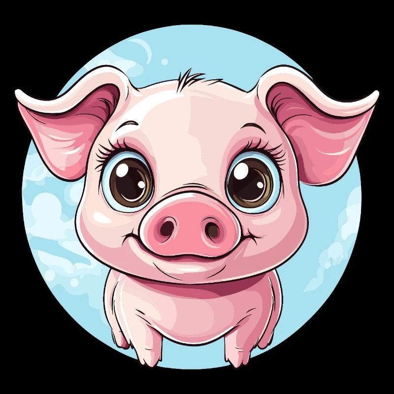 Cochon heureux