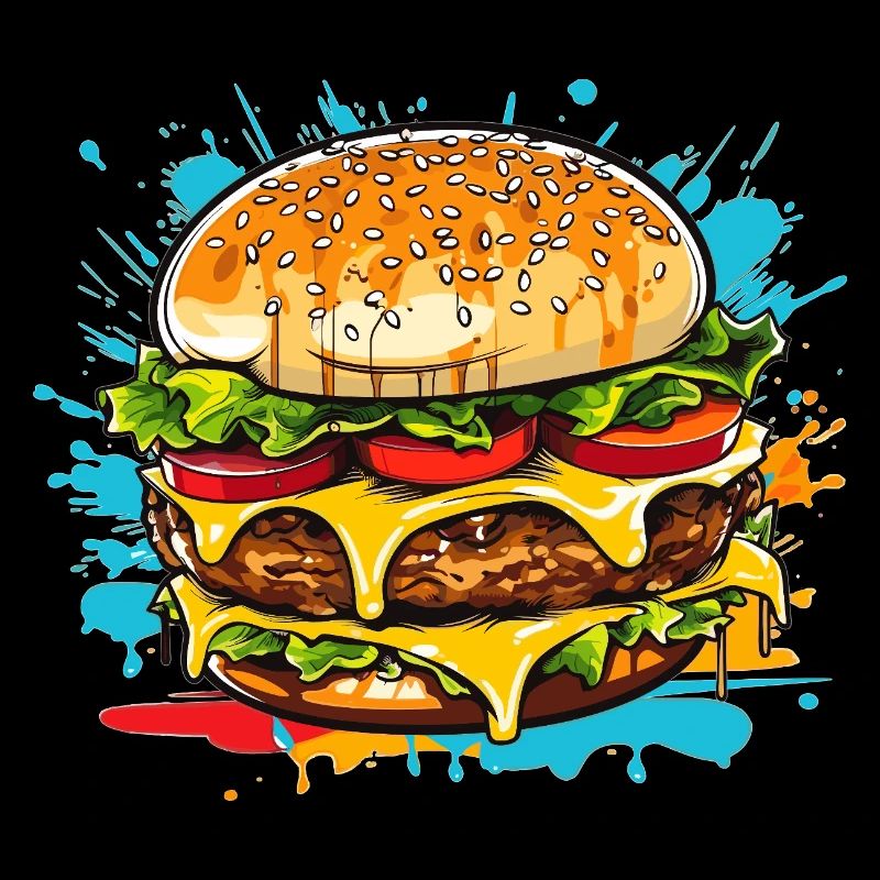 Cheeseburger Splash