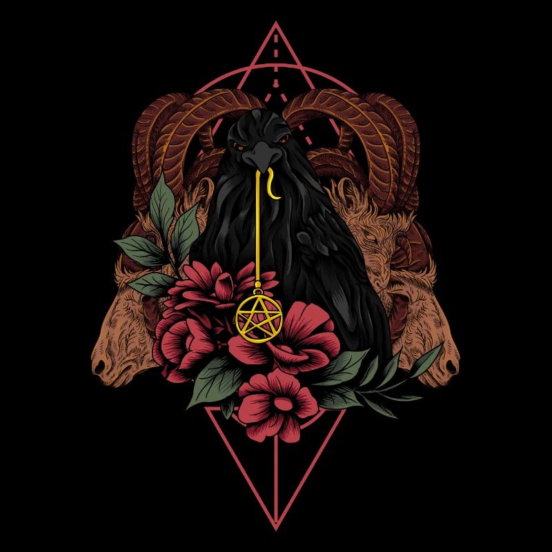 Rabe Krähe des Todes