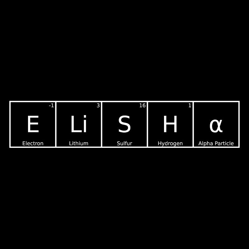 Elisha Surname First name Chemistry Periodic Table Elements