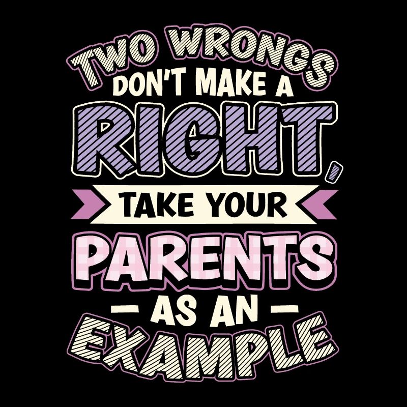 Two injustices do not make a right.