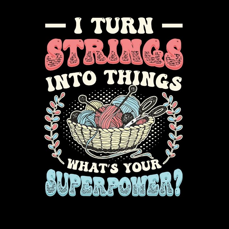 Strings Into Things, Stricken Und Häkeln