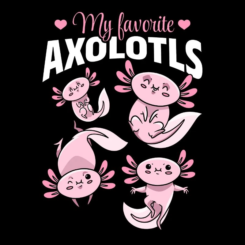 Kawaii Axolotls Cute Axolotls