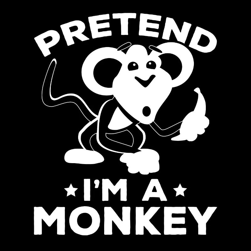 Orangutan Monkey Lover - Pretend I'm A Monkey