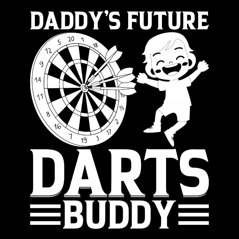 Darts Baby Darts Player Boy - Daddy's Future Darts