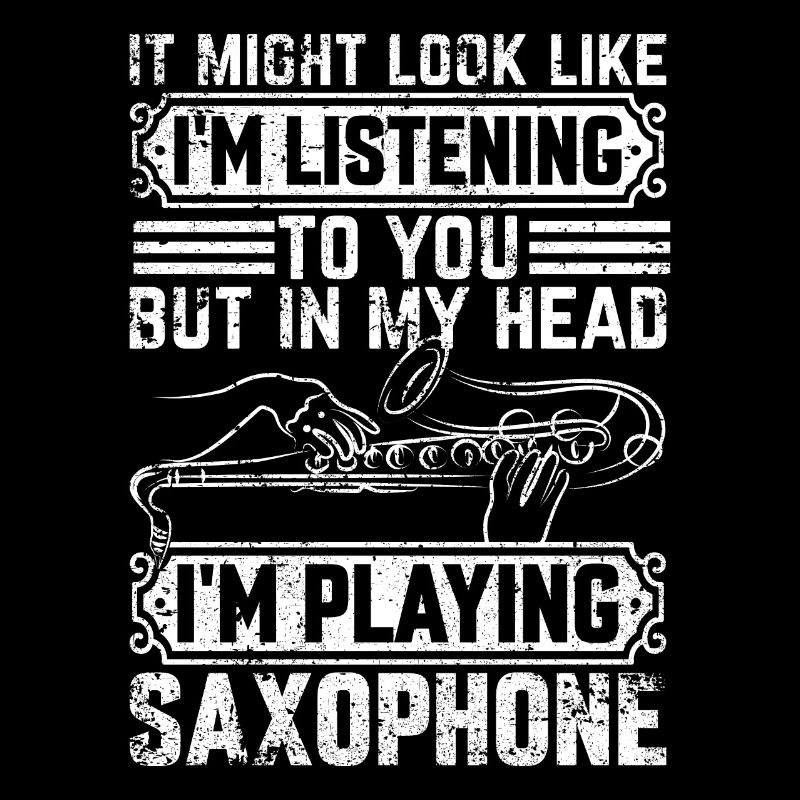 In My Head I'm Playing Saxophone - Funny Saxophone