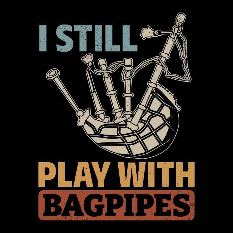 Je joue toujours avec la cornemuse - Bagpipe Instrument Ba