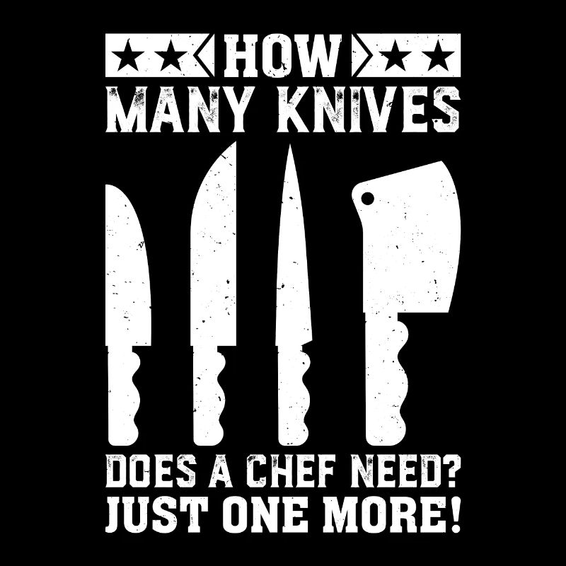 How Many Knives Does A Chef Need? Just One More! C