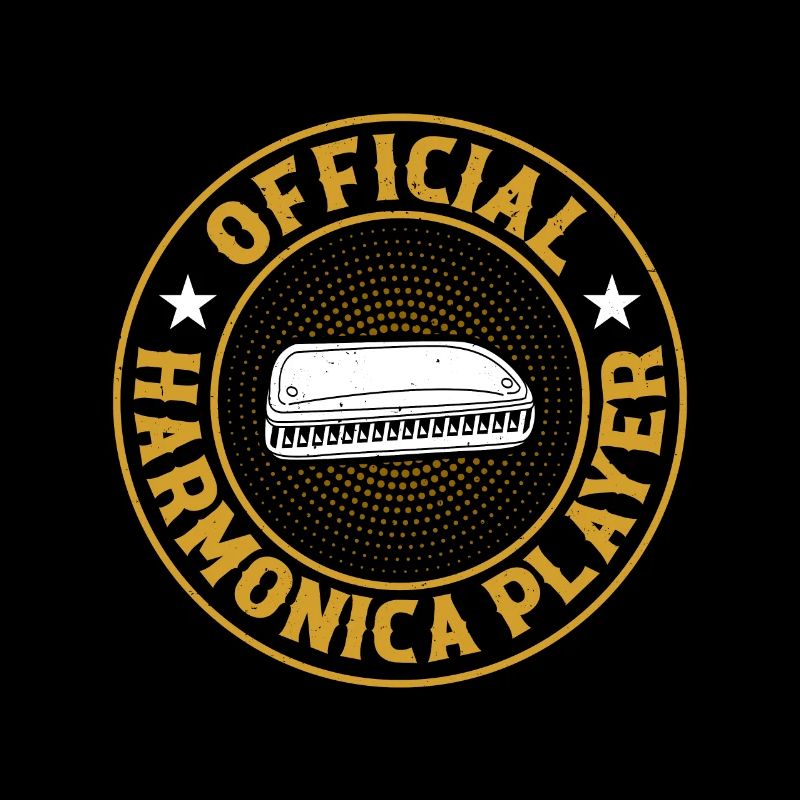 Official Harmonica Player Harmonica Music Harmonic
