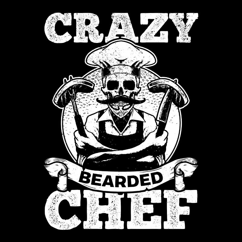 Crazy Bearded Chef Culinary Chef Crazy Chef Restau