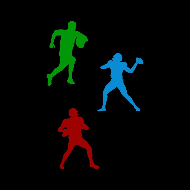 Rugby Player Silhouette