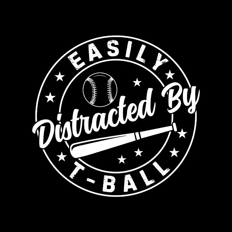 Teeball Lover - Easily distracted by T-ball