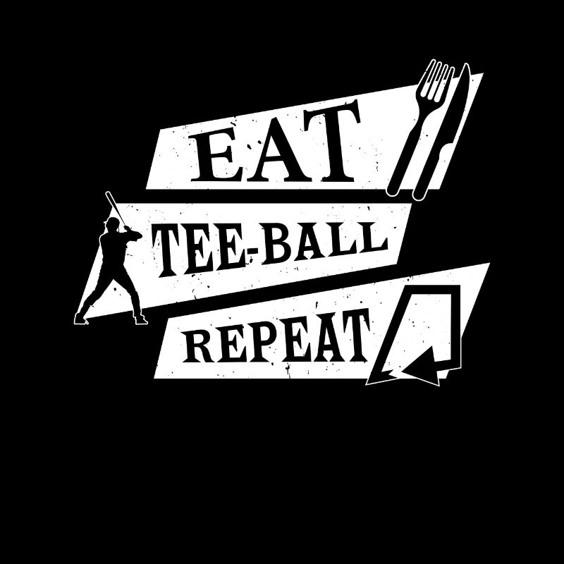 Eat Tee-ball Repeat - Tee-ball Game