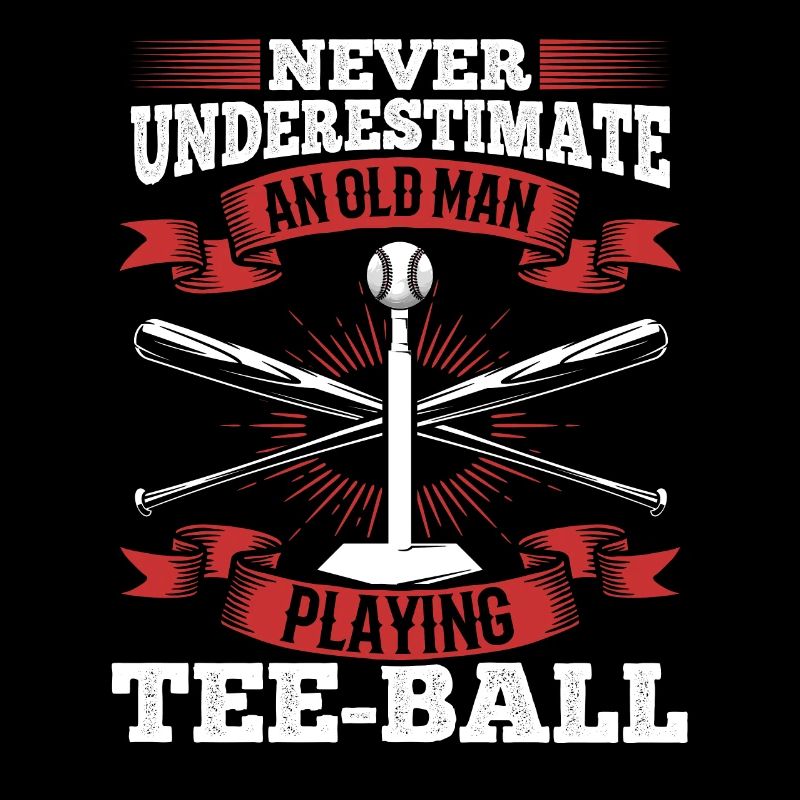 Never underestimate an old man playing Tee-ball