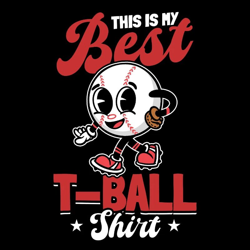 This is my best T-ball shirt Teeball