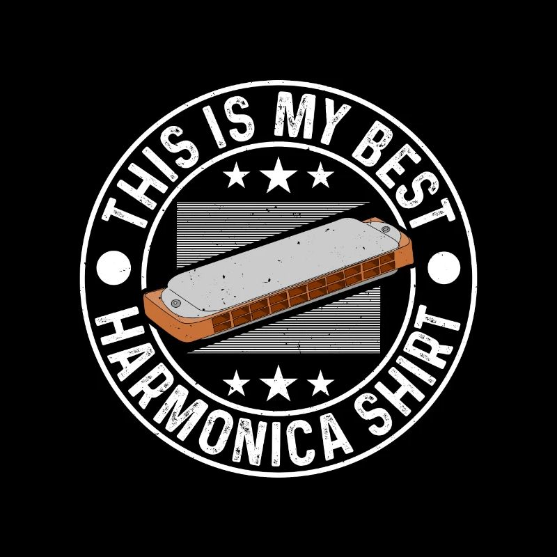 C’est ma meilleure chemise d’harmonica Harmonica bouche ou