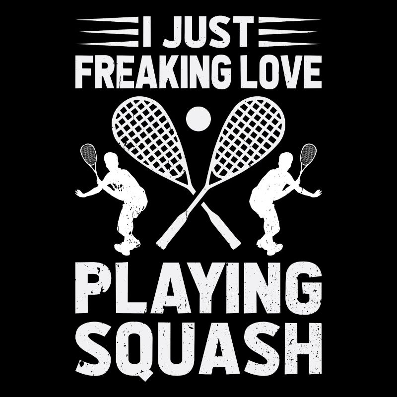 Joueur de squash - J’adore jouer à Squas