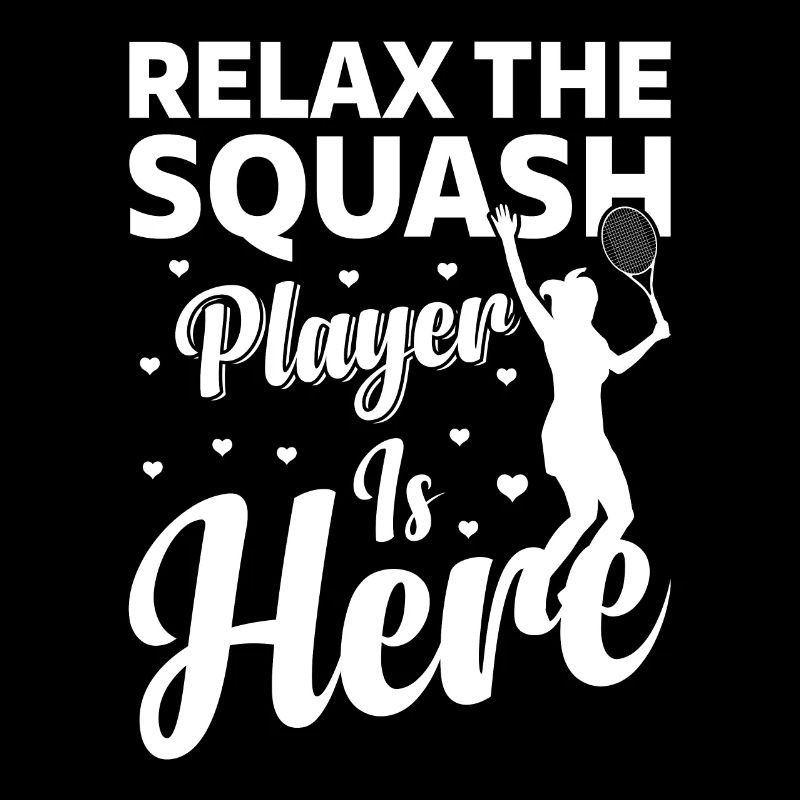 Relax The Squash Player is here - Squash Player Sq