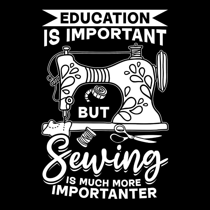 L’éducation est importante mais la couture est beaucoup plus imp