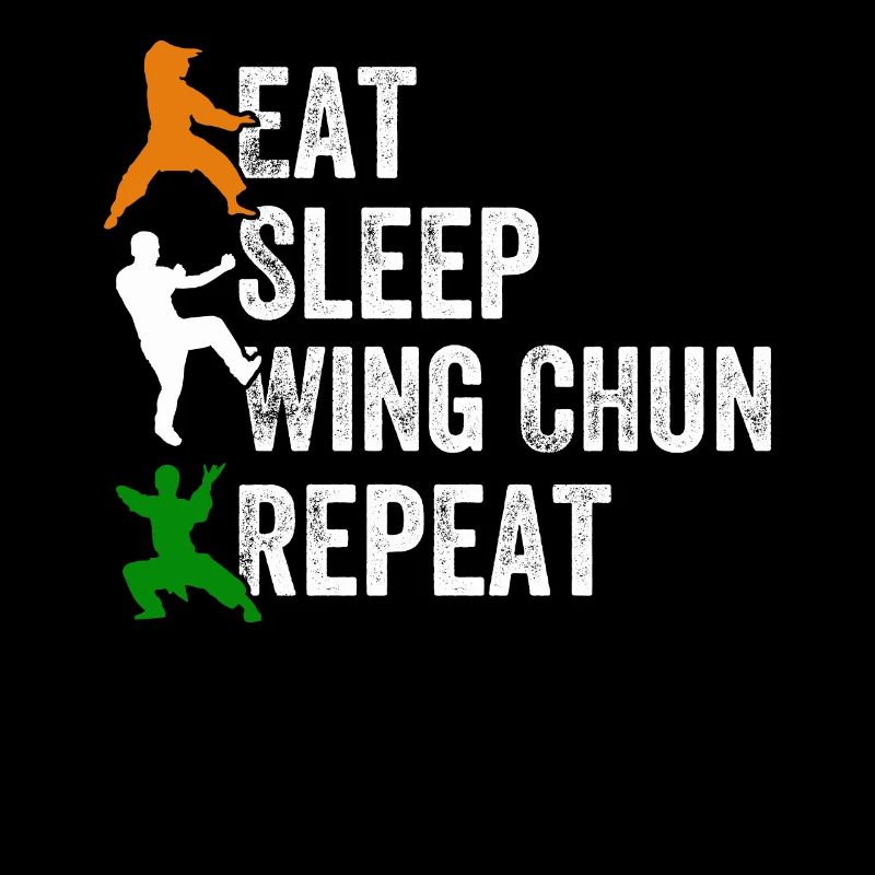Manger Dormir Wing Chun Répéter - Wing Chun Drôle