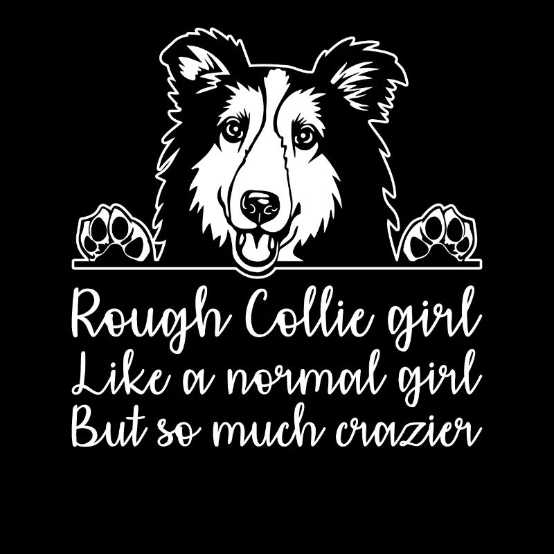 Rough Collie lady like a normal lady but so much c