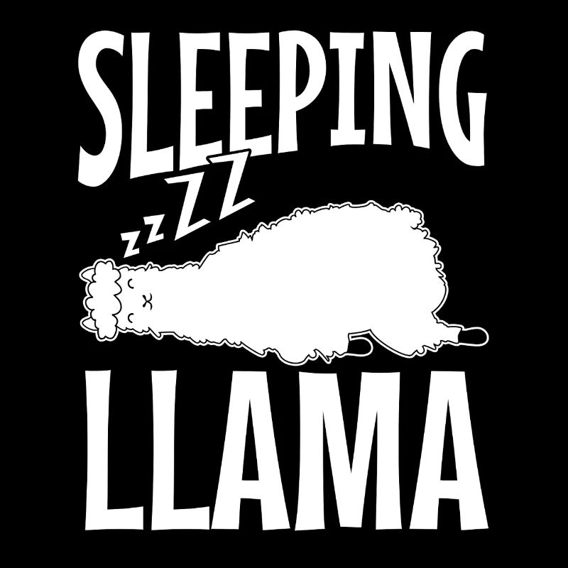 Llama Cute Llama Alpaca Sleeping Llama