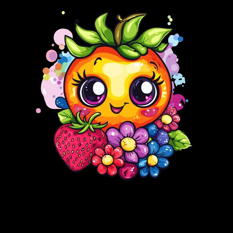 Fruchtiges Sommergesicht