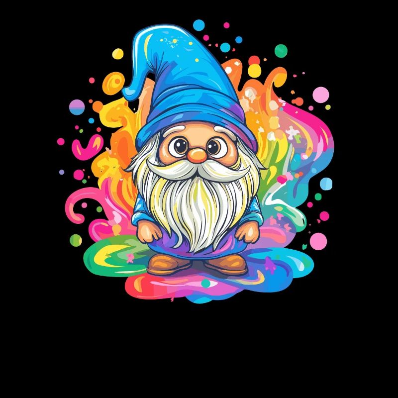 Colorful Rainbow Dwarf