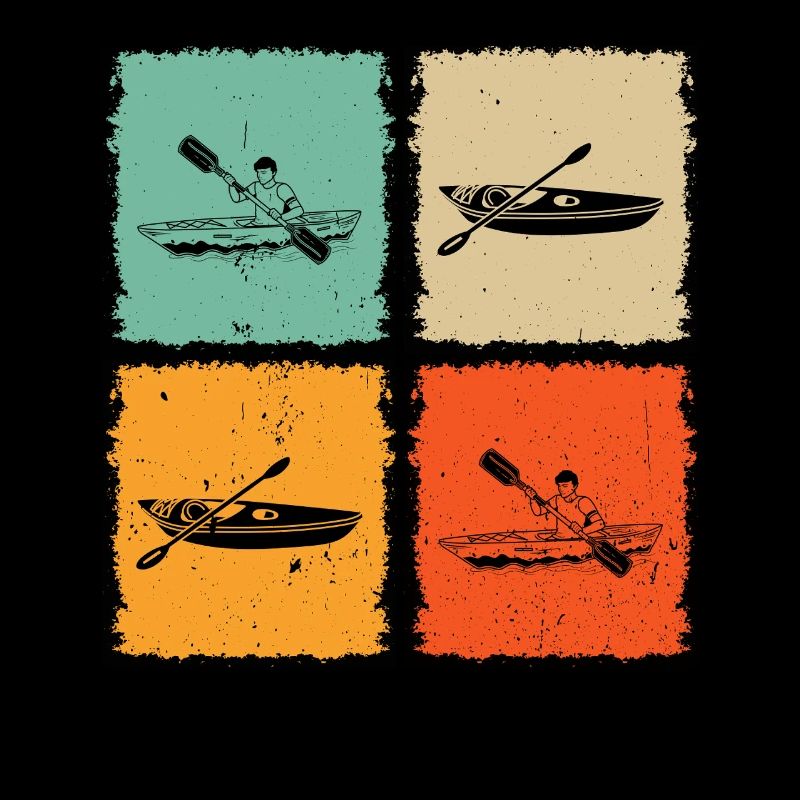 Kayaking Silhouette Canoeing Kayaker