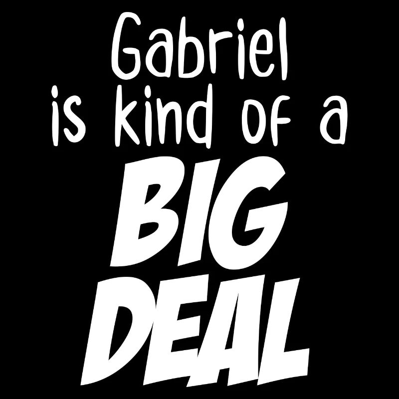 Gabriel est un peu un gros problème
