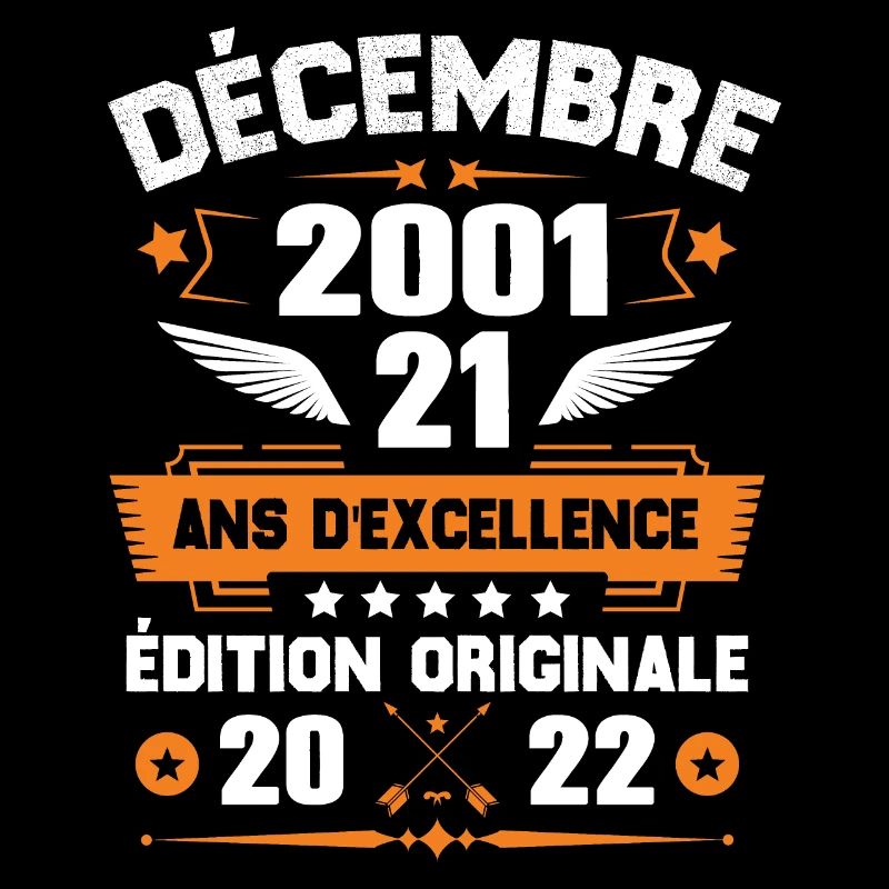 Décembre 2001 Idée Cadeau D'anniversaire 21 Ans