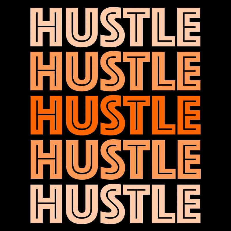 HUSTLE Gradient Design