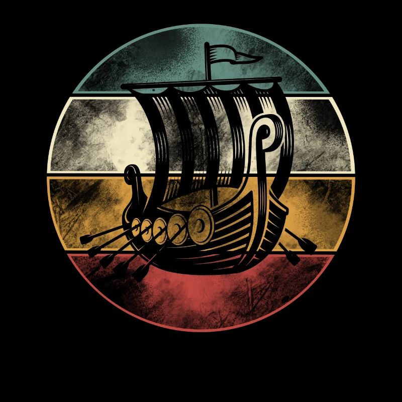 Wikinger Boot, Drachenboot Langschiff