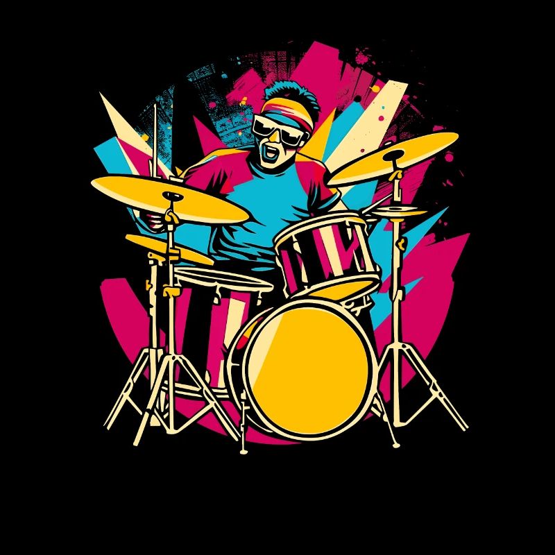 Drummer Synthwave