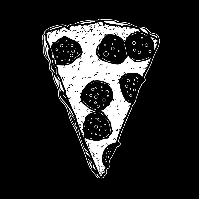 Dessin de pizza