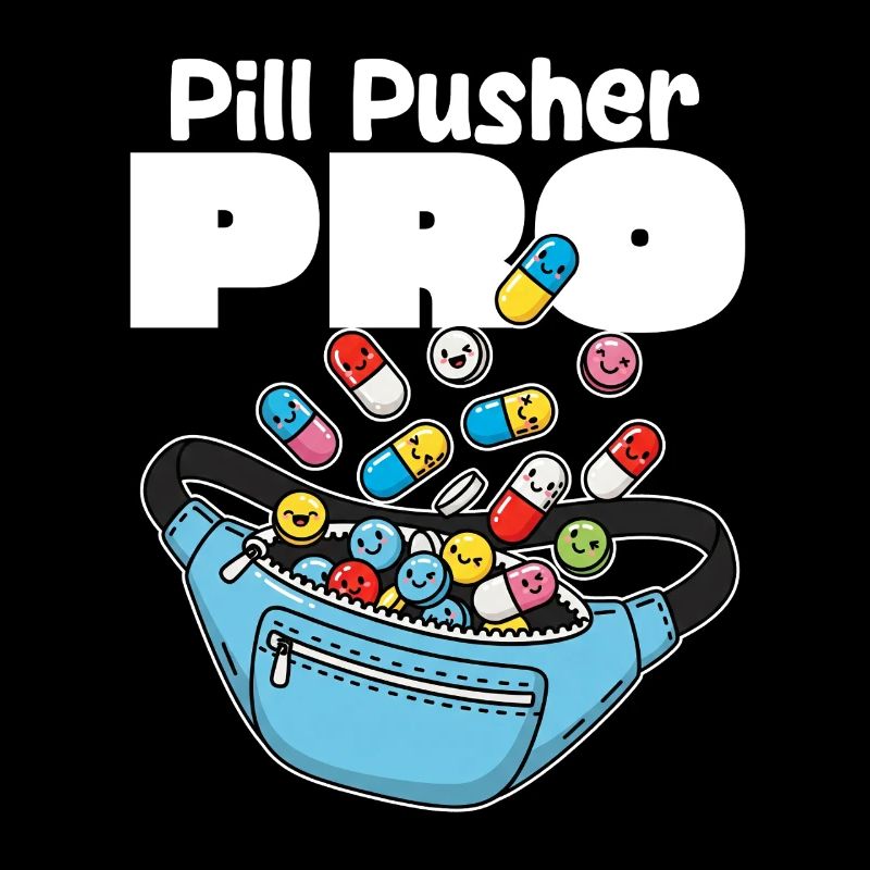 PILL PUSHER PRO - KRANKENSCHWESTER GESCHENK
