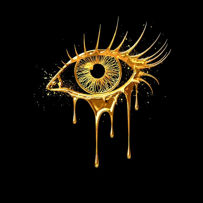 Regard d’œil doré
