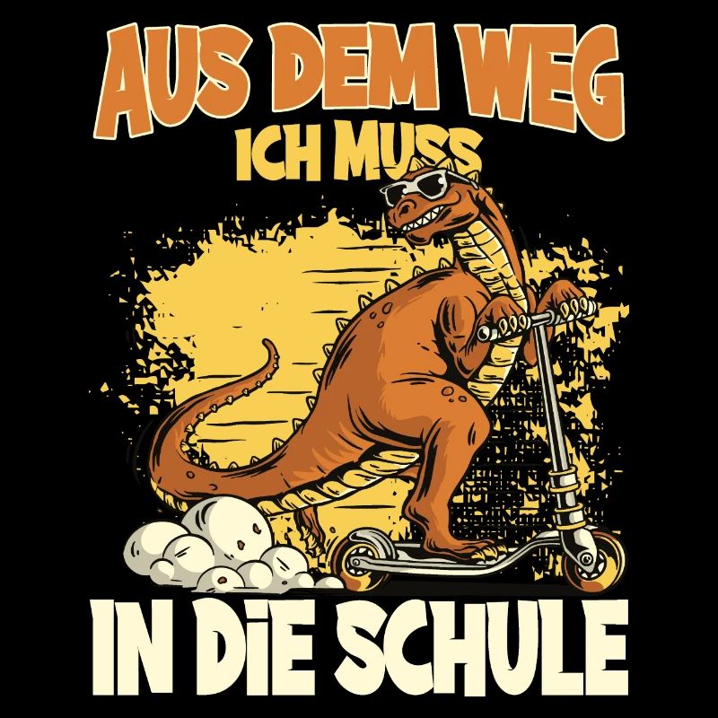 Einschulung T-Shirt Dino Einschulung Geschenk
