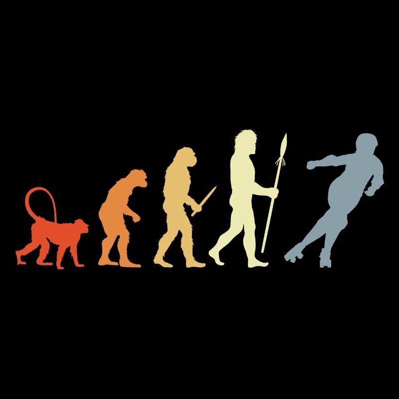 Vintage Roller Skates Evolution