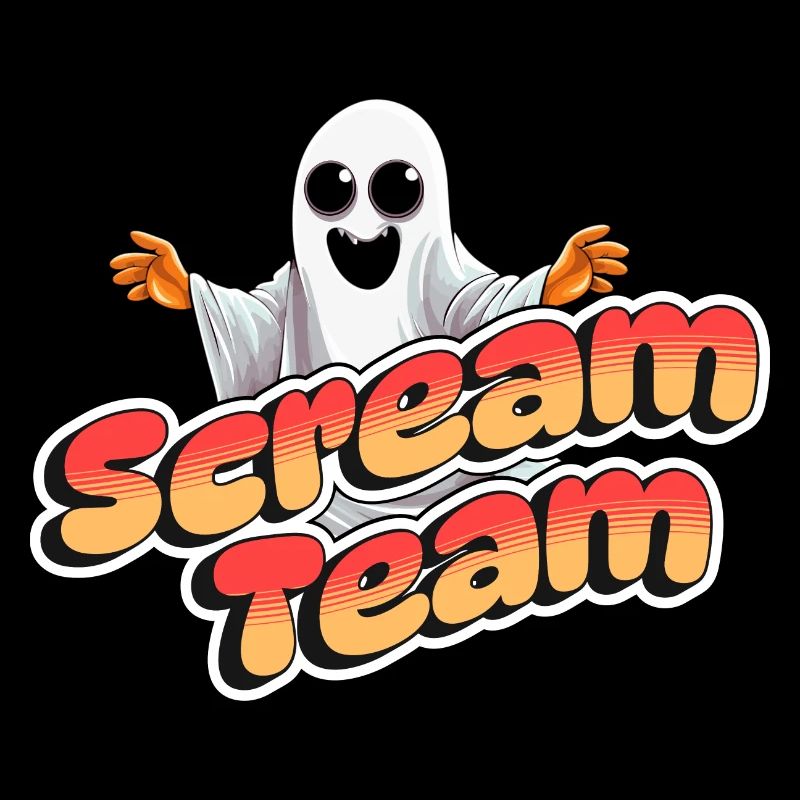 Halloween Scream Team Design