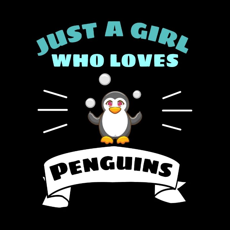 Tierliebhaber Vogel Tier Mädchen Geschenk Pinguin