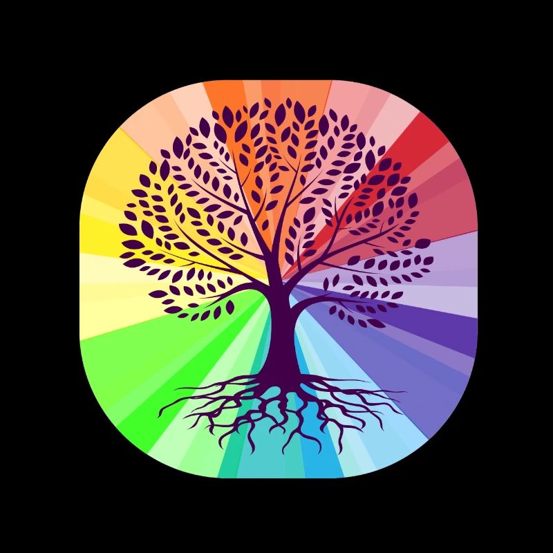 Arbre de vie rond
