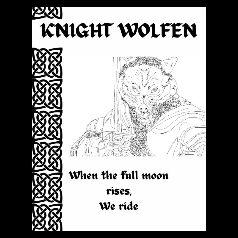 KNIGHTWOLFEN WERWOLF IN RITTERRÜSTUNG