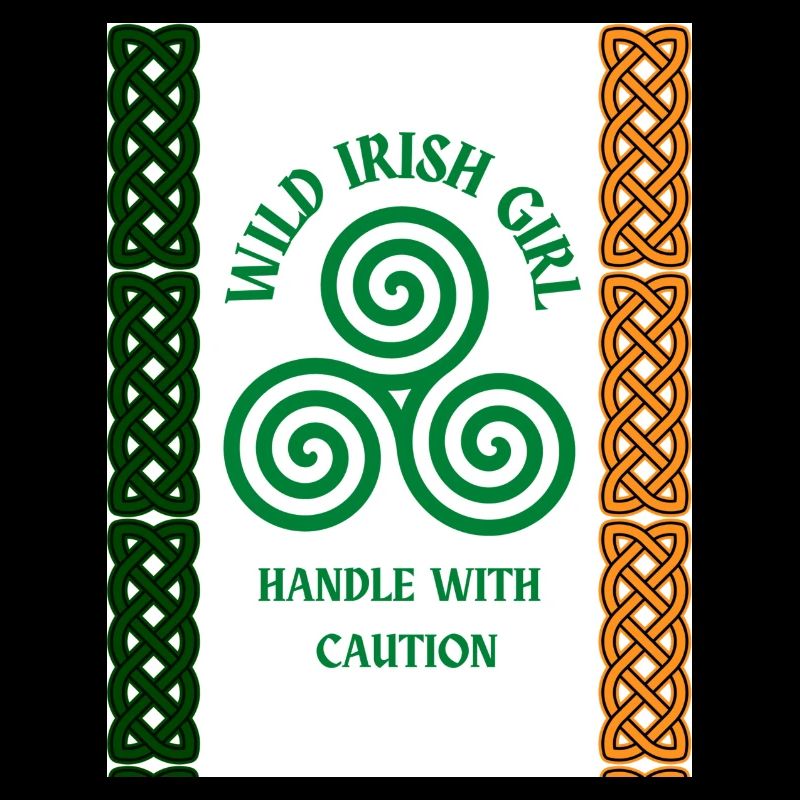 Wildes irisches Mädchen