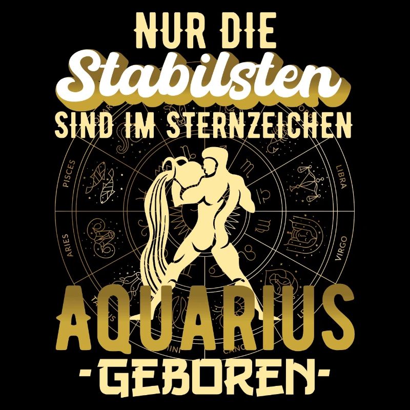 Sternzeichen Aquarius Wassermann Geschenkidee