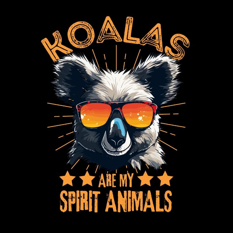 Koala with sunglasses