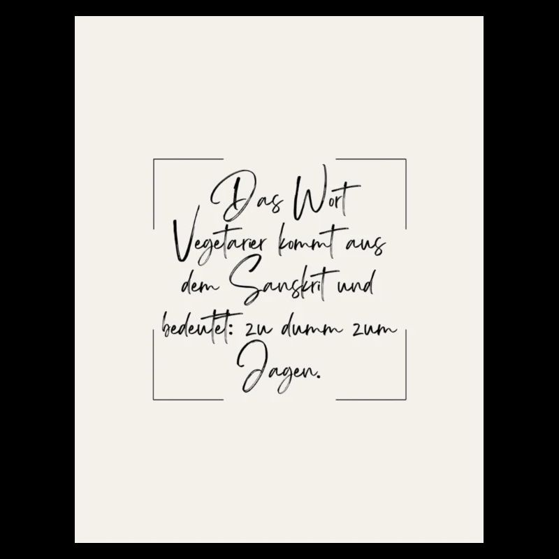Der Vegetarier