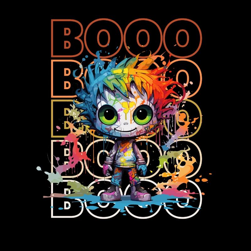Chibi Dance & Booo! Jovial Bones Tee!